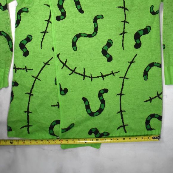 Disney Tim Burton's The Nightmare Before Christmas Oogie Boogie Cardigan - L - Picture 5 of 7